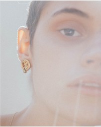 Haze & Glory - ICONIC EXCLUSIVE - Earrings Stud Liza 925 Sterling Silver Gold-Plated