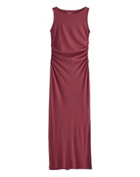 NEXT - Side Seam Ruched Detail Midi Length Sleeveless Dress