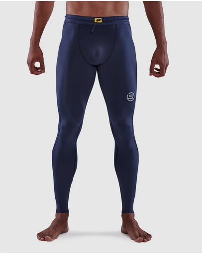 SKINS - SKINS Compression Men's Series-3 Activewear Long Tight T&R Navy Blue