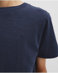 Country Road - Teen Recycled Cotton Blend Plain Cr Short Sleeve T-shirt