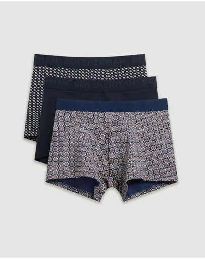 Ben Sherman - 3 Pack Geo Mix Underwear