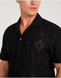 Calibre - Mosaic Lace Short Sleeve Shirt