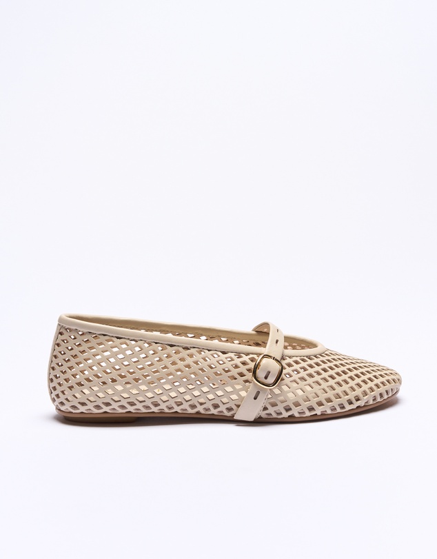 Walnut Melbourne - Kate Leather Ballet