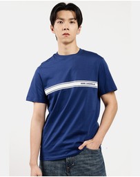 Karl Lagerfeld - Elongated Logo Graphic T-Shirt