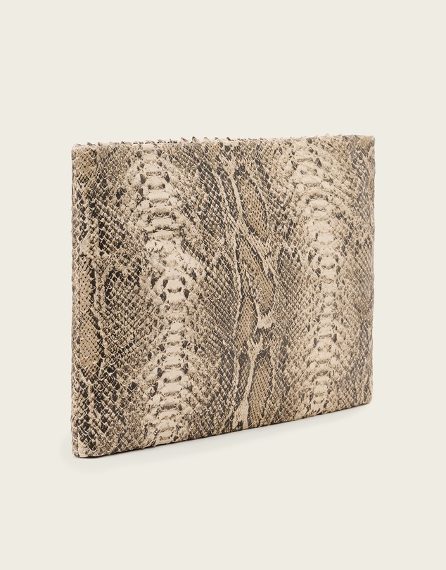AllSaints - Bettina Snake Clutch