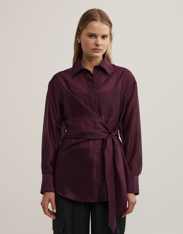 Witchery - Button Tie Up Shirt