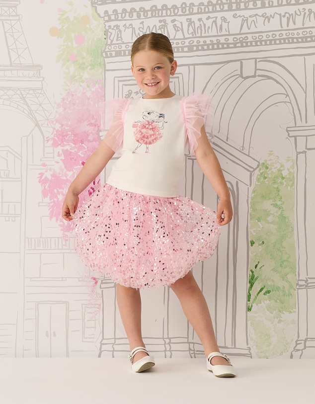Rock Your Kid - Claris the Mouse Snow White T-Shirt