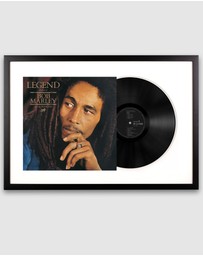 iWorld - Framed Bob Marley - Legend - Vinyl Album Art