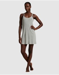 Polo Ralph Lauren - Polo Pointelle Cotton Chemise Slip Nightdress