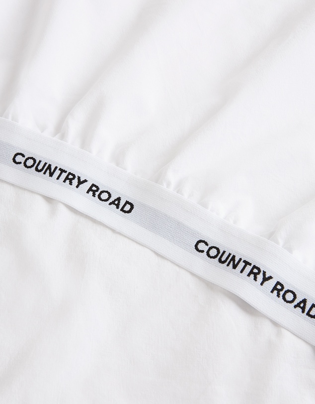 Country Road - Brae Australian Cotton Single Fitted Sheet