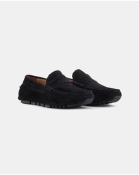 Emporio Armani - Driver Suede - Men's