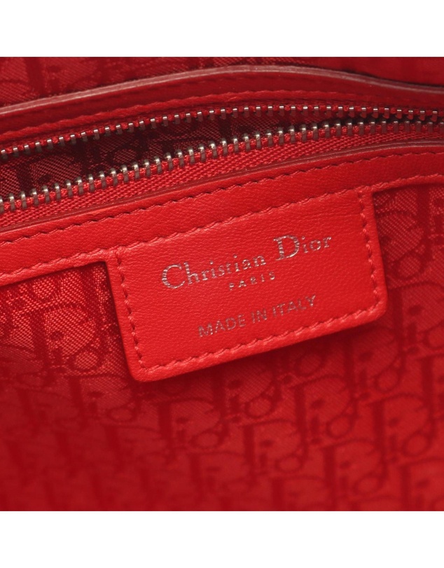 Pre-Loved by Azura Reborn - Pre-Loved Large Lambskin Cannage Lady Dior