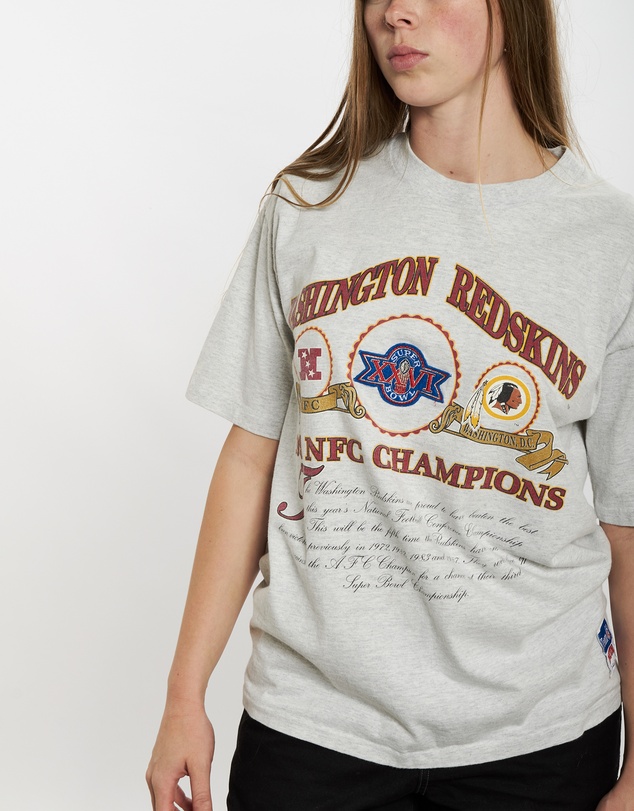 Vintage by The Real Deal - Pre Loved - 1991 NFL Washington Redskins Super Bowl Tee