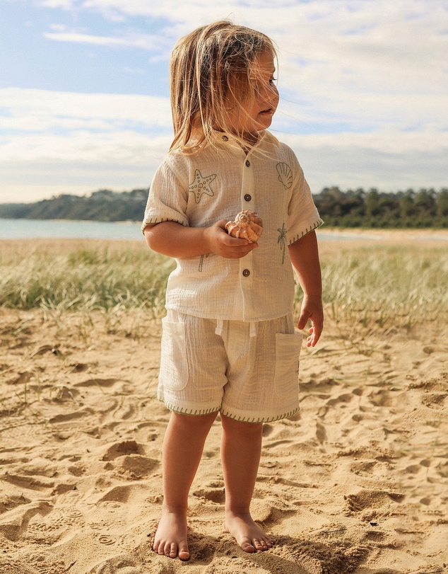 Kynd Baby - Woven Short in Pristine