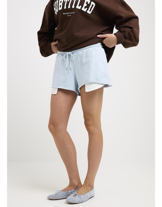 Subtitled - Aloha Cropped Fleece Shorts