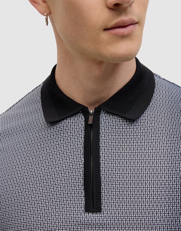 Politix - Saunders Geo Print Polo