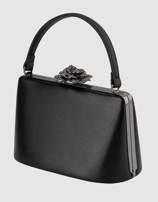 Olga Berg - Grace Embellished Frame Bag