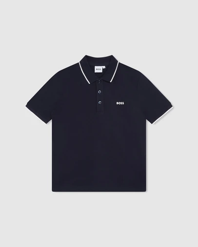 BOSS - Short Sleeve Polo - Kids-Teens