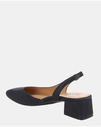 Naturalizer - Jayla Slingback Heeled Sandal - Istmo Navy