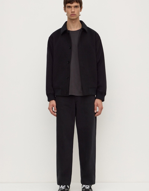 Revibe - Repaired Assembly Label Wool Blend Mens Jackets
