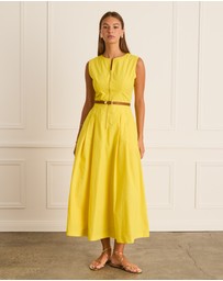 Heaven Australia - Citron Zip Up Dress