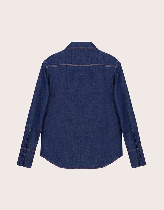 IDA+S - Daphne Dark Denim Button Down Top