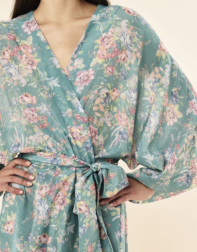 Papinelle - Elise Kimono Maxi Robe