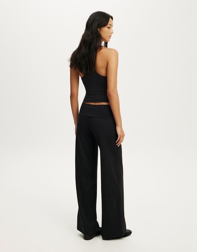 Cotton On Body Active - Ultra Soft Roll Over Wide Leg Pant