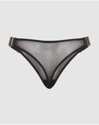 Sotto Brand - Sotto Preferita Mesh Panty Black
