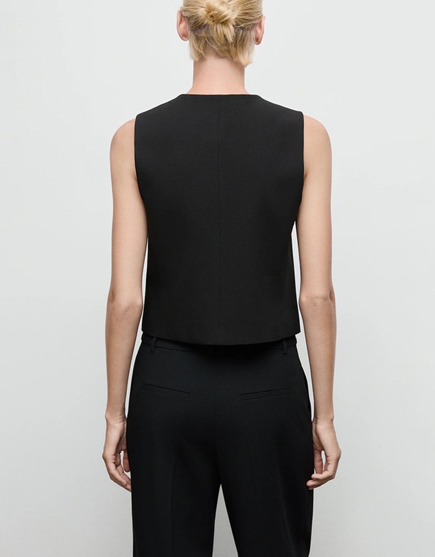 M.N.G - Suit Waistcoat With Buttons