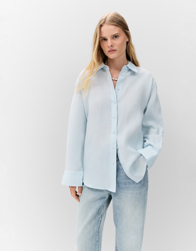 UNISON - The Classic Oversized Linen Shirt