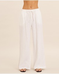 AERE - Marleigh Linen Relaxed Pants