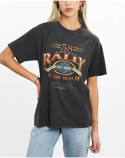 Vintage by The Real Deal - Pre Loved - Vintage 1998 Harley Davidson Tee