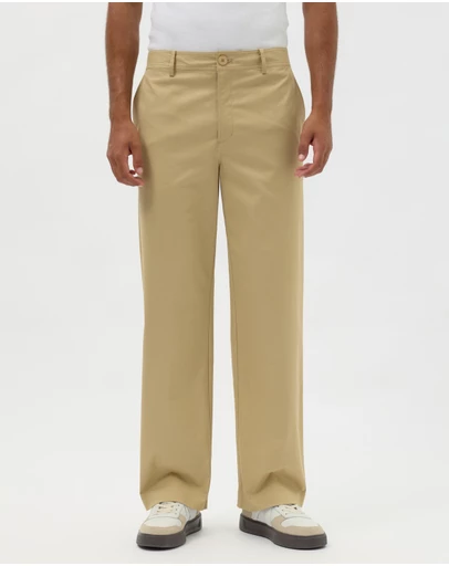 AERE - Organic Cotton Relaxed Chino Pants