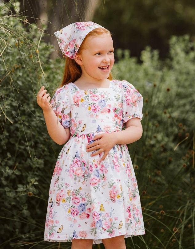 Minihaha - Bianca White Sundress - Kids-Teens
