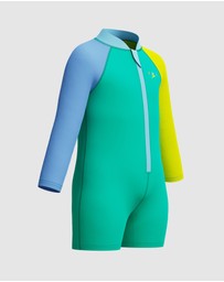 Speedo - LS Zip Sunsuit - Babies-Kids