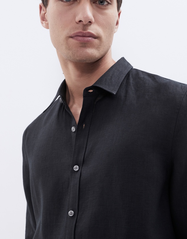 UNISON - Linen Regular Fit Shirt