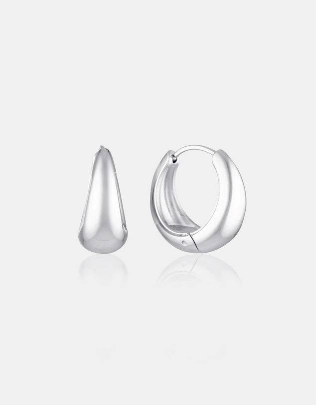 The Silver Collective - Ella Mini Hoops