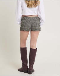 Subtitled - Gabby Gingham Bloomer Shorts