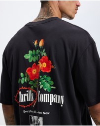 Thrills - Everything Here Now Box Fit Oversize Cropped Tee