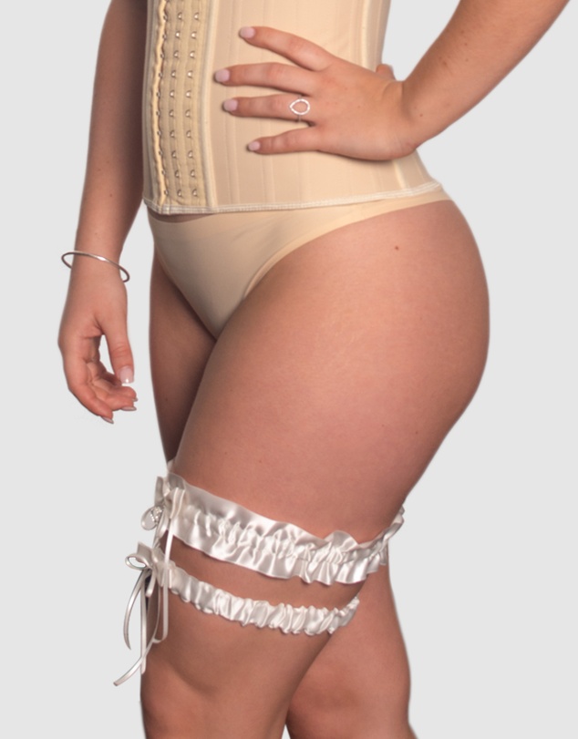 B Free Intimate Apparel - Deluxe Bridal Garter Set