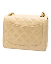 Pre-Loved by Azura Reborn - Pre-Loved Mini Square Classic Lambskin Single Flap