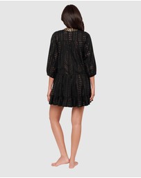 Miraclesuit Swimwear  - Beach Etc Mini Length Jacquard Cotton Beach Dress