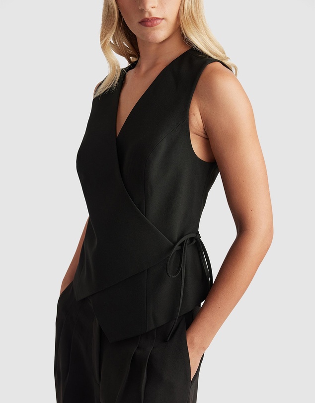Decjuba - Clara Side Tie Vest