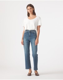 Outland Denim - Zoe High Straight Jean 28