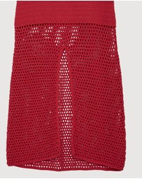 Revibe - Repaired The Wolf Gang Bellezza Crochet Dress - AU 6
