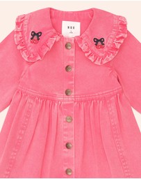Huxbaby - Vintage Cherry Collar Dress - Babies-Kids
