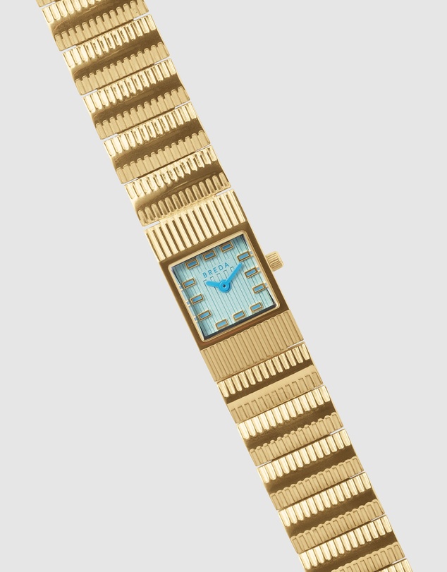 Breda - Groove Metal Bracelet Watch, 16MM
