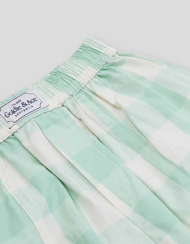 Goldie + Ace - Lightweight Gingham Kit Pocket Pants - Babies-Kids