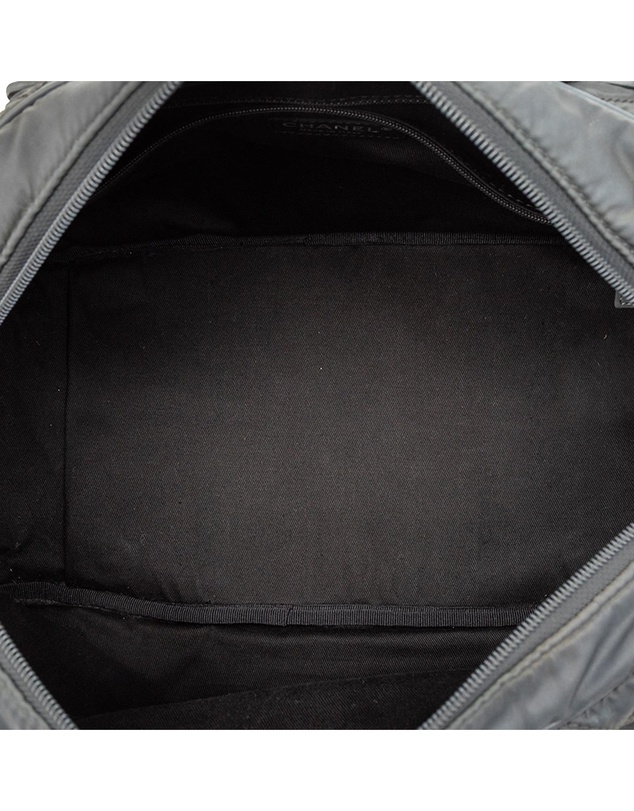 Pre-Loved by Azura Reborn - Pre-Loved Paris New York Quilted Nylon Duffle Handbag